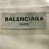 バレンシアガ BALENCIAGA cotton tie shoulder cape sleeves hi low shirt メンズ 3B