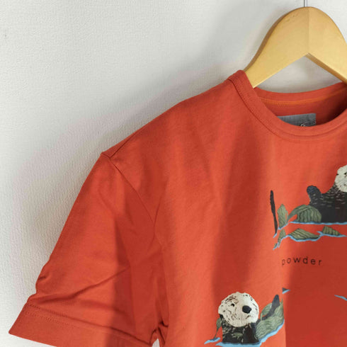 パウダー powder ラッコプリント ショートスリーブTシャツ レディース