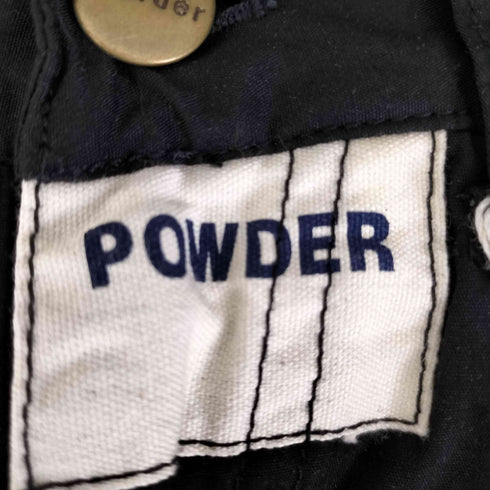 パウダー powder ラッコランダムプリント ストレートパンツ レディース