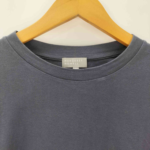 マーガレットハウエル MARGARET HOWELL WOVEN SLEEVE JERSEY Tシャツ メンズ L
