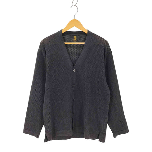 バトナー BATONER SUMMER KNIT V NECK CARDIGAN メンズ 2
