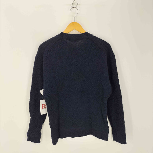 アダムエロペ Adam et Rope アルパカミックス ハイゲージ ニットロングスリーブ メンズ M