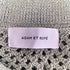 アダムエロペ Adam et Rope 透かし編みニット シアー ハーフスリーブ カーディガン メンズ L