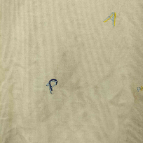 パパス papas アルファベット刺繍コーデュロイボタンダウンシャツ メンズ 48 M