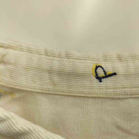 パパス papas アルファベット刺繍コーデュロイボタンダウンシャツ メンズ 48 M
