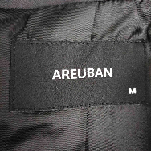 AREUBAN フェイクレザージャケット レディース JPN:M
