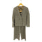 ユナイテッドアローズグリーンレーベルリラクシング UNITED ARROWS green label relaxing サキソニーDノーラペルジャケット ワイドパンツ セットアップ レディース 42