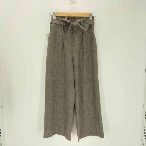 ユナイテッドアローズグリーンレーベルリラクシング UNITED ARROWS green label relaxing サキソニーDノーラペルジャケット ワイドパンツ セットアップ レディース 42