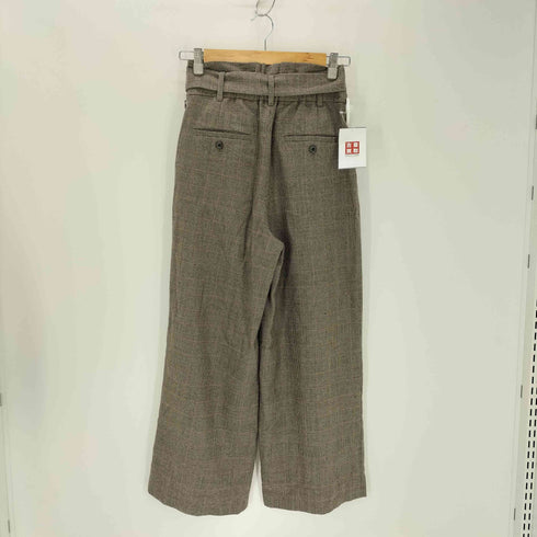 ユナイテッドアローズグリーンレーベルリラクシング UNITED ARROWS green label relaxing サキソニーDノーラペルジャケット ワイドパンツ セットアップ レディース 42