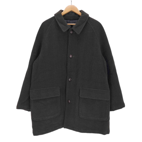 CITY LIFE WEAR 裏地キルティング ウッドボタンコート メンズ 2