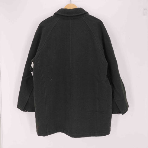 CITY LIFE WEAR 裏地キルティング ウッドボタンコート メンズ 2