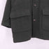 CITY LIFE WEAR 裏地キルティング ウッドボタンコート メンズ 2