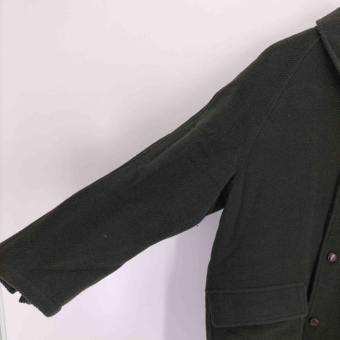 CITY LIFE WEAR 裏地キルティング ウッドボタンコート メンズ 2