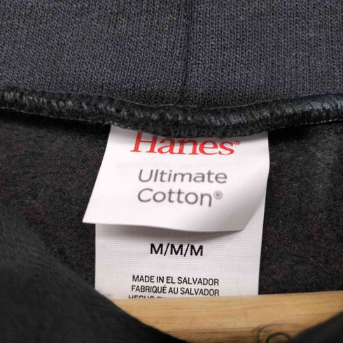 ヘインズ Hanes ロゴプリント プルオーバーパーカー メンズ import:M