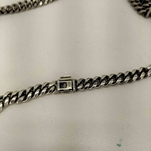 グラッドハンド GLADHAND 925刻印 ナローチェーン ネックレス メンズ