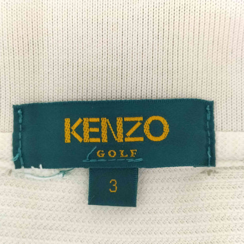 ケンゾーゴルフ KENZO GOLF 長袖ポロシャツ メンズ JPN:3