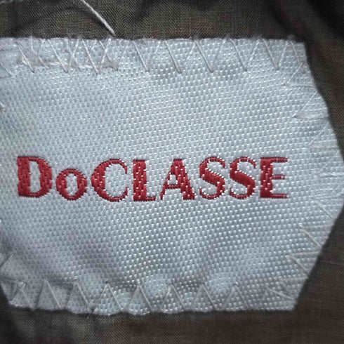 ドゥクラッセ DoCLASSE マジカルダウン・ステンカラーコート メンズ