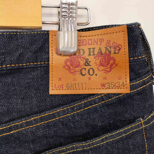 グラッドハンド GLADHAND GLAD HAND 1111 Slim Straight One Wash メンズ 35
