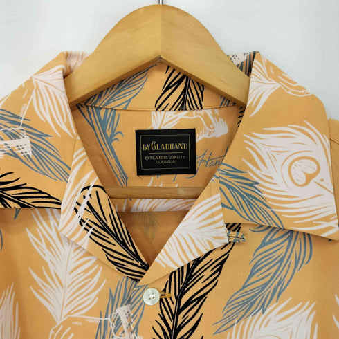 バイグラッドハンド BY GLADHAND 24SS PEACOCK QUILL - L/S SHIRTS メンズ JPN:M