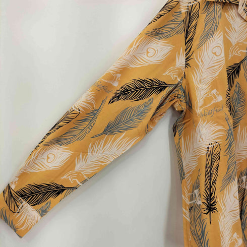 バイグラッドハンド BY GLADHAND 24SS PEACOCK QUILL - L/S SHIRTS メンズ JPN:M