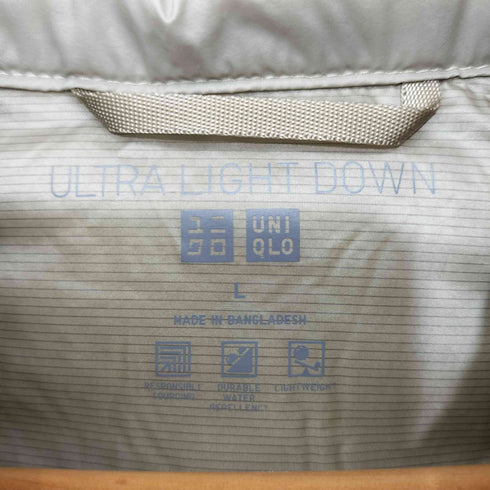 ユニクロ UNIQLO 22AW ULTRA LIGHT DOWN ウルトラライトダウンジャケット 3Dカット ワイドキルト メンズ JPN:L