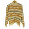 Huntingdon FOR MEN ノルディック柄 総柄 タートルネック ウール ローゲージ ニット メンズ import:XL
