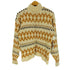 Huntingdon FOR MEN ノルディック柄 総柄 タートルネック ウール ローゲージ ニット メンズ import:XL