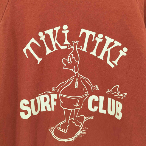 ウィアード WEIRDO 24SS TIKITIKI SURF CLUB - S/S SWEAT メンズ JPN:XL