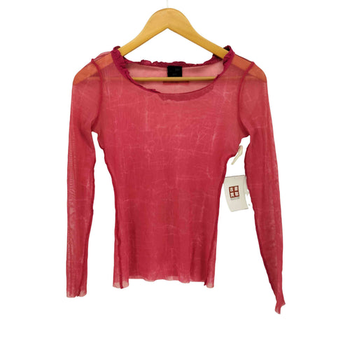 ジャンポールゴルチエフェム Jean Paul GAULTIER FEMME 90S クラック柄 パワーネット セカンドスキン レディース EUR:40
