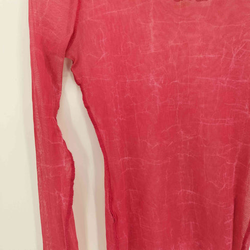 ジャンポールゴルチエフェム Jean Paul GAULTIER FEMME 90S クラック柄 パワーネット セカンドスキン レディース EUR:40