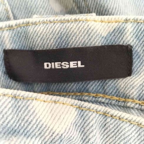 ディーゼル DIESEL ハート柄 デニム デザインポケット スカート レディース