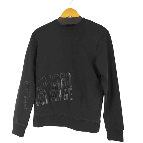 アルマーニエクスチェンジ ARMANI EXCHANGE プリントクルーネックスウェット メンズ XS