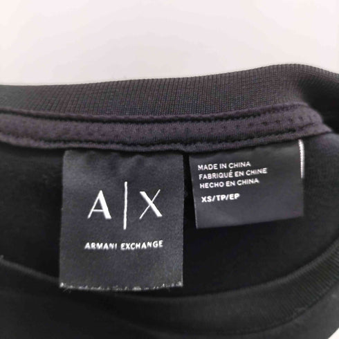 アルマーニエクスチェンジ ARMANI EXCHANGE プリントクルーネックスウェット メンズ XS