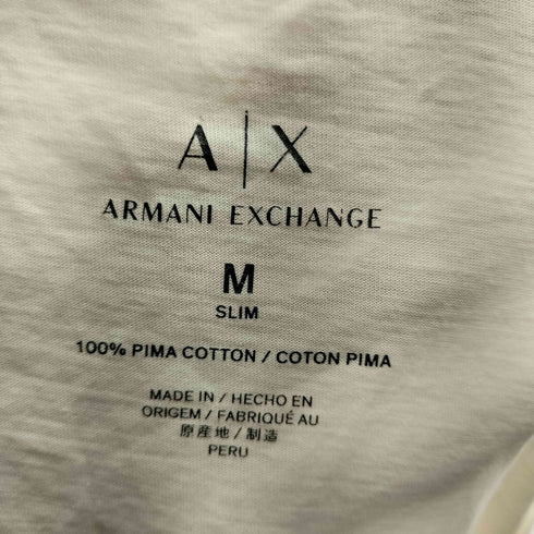 アルマーニエクスチェンジ ARMANI EXCHANGE ラインストーンロゴTシャツ メンズ import:M