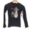 ヒステリックグラマー HYSTERIC GLAMOUR MINI フロントプリントL/S TEE レディース 140
