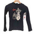 ヒステリックグラマー HYSTERIC GLAMOUR MINI フロントプリントL/S TEE レディース 140