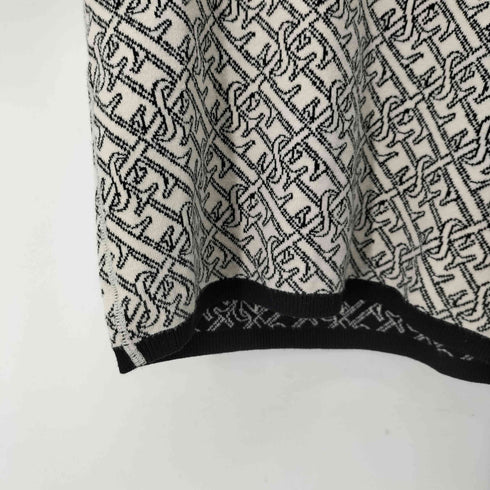 エイミーイストワール eimy istoire spring monogram リバーシブルニット レディース FREE