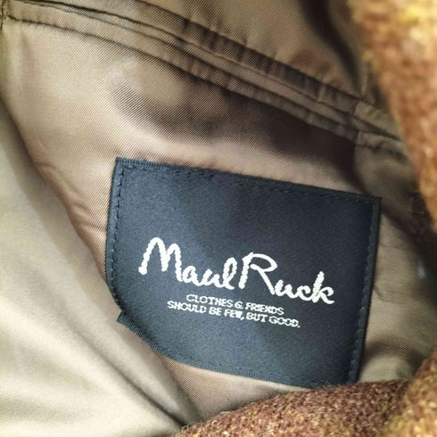 タケオキクチ TAKEO KIKUCHI MAUL RUCK チンスト付き ウール テーラードジャケット メンズ JPN:2
