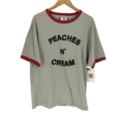 サノバチーズ SON OF THE CHEESE PEACHES N' CREAM TEE メンズ JPN:L