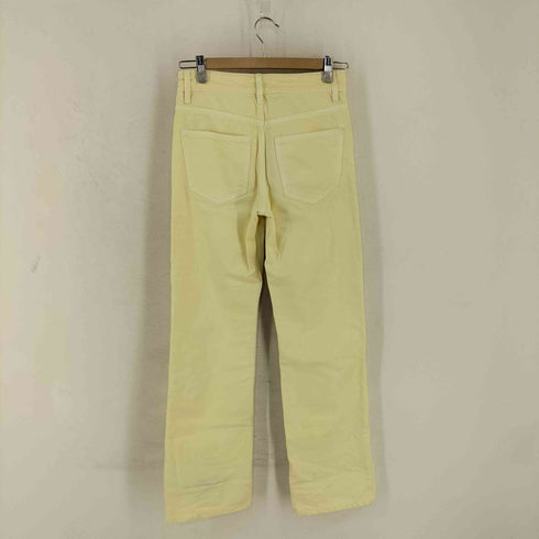 ザラ ZARA MID-RISE JEANS WITH PATCHES ダブルニーデニムパンツ レディース 32