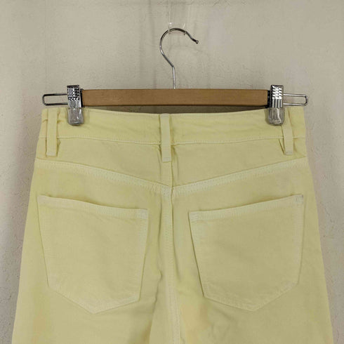 ザラ ZARA MID-RISE JEANS WITH PATCHES ダブルニーデニムパンツ レディース 32