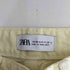 ザラ ZARA MID-RISE JEANS WITH PATCHES ダブルニーデニムパンツ レディース 32