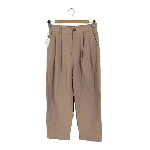 ユニ yuni 強撚ギャバ two tuck パンツ レディース JPN:S