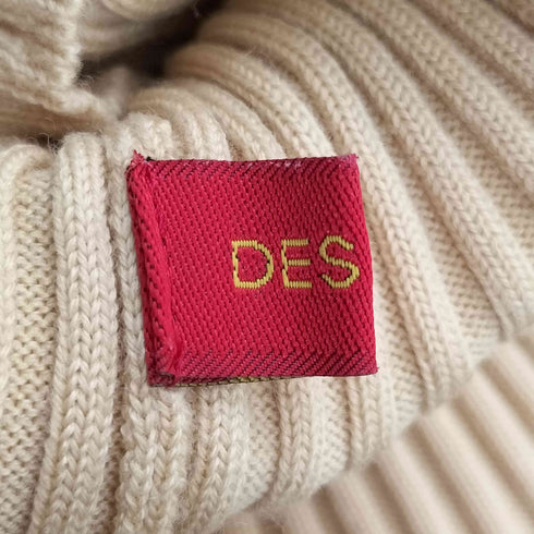 デプレ DES PRES ウールポリ リブニット レディース JPN:S
