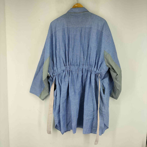 NAKAGAMI ストライプシャツ blue stripe レディース FREE