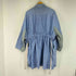 NAKAGAMI ストライプシャツ blue stripe レディース FREE