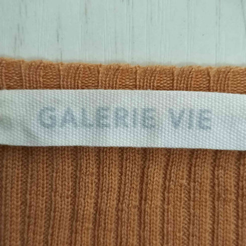 ギャルリーヴィー GALERIE VIE プルミエールウールリブ クルーネックプルオーバー レディース JPN:S