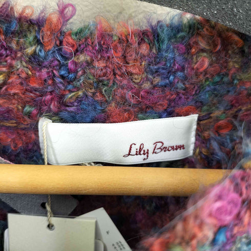 リリーブラウン Lily Brown イタリア糸ループヤーンプルオーバー レディース FREE