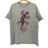 90-00S YACHTCLUB PLAYA DEL CARMEN ヤモリ アニマルプリント クルーネック S/S Tシャツ メンズ import:L