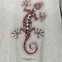 90-00S YACHTCLUB PLAYA DEL CARMEN ヤモリ アニマルプリント クルーネック S/S Tシャツ メンズ import:L
